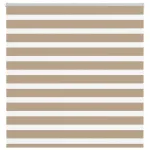 Jaluzea tip zebra 145x100 cm lățime țesătură 140,9 cm poliester GartenMobel Dekor