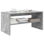 Comodă TV, gri beton, 80x40x40 cm, PAL GartenMobel Dekor