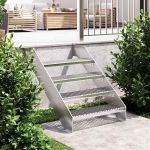 Treaptă tip grătar, 70x24x7 cm, oțel galvanizat GartenMobel Dekor