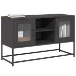 Dulap TV, negru, 68,5x39x60,5 cm, oțel GartenMobel Dekor
