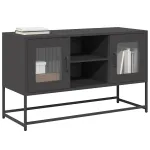 Dulap TV, negru, 68,5x39x60,5 cm, oțel GartenMobel Dekor