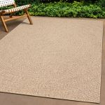 Covor ZIZUR aspect iută, 80x200 cm, pentru interior și exterior GartenMobel Dekor