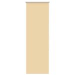 Jaluză cu role opace bej 45x130 cm lățime material 40,7 cm GartenMobel Dekor