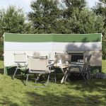 Paravan de camping verde 340x130 cm impermeabil GartenMobel Dekor
