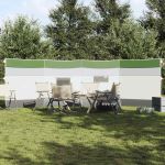 Paravan de camping verde 510x153 cm impermeabil GartenMobel Dekor
