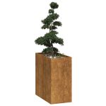 Jardinieră Rusty 40x80x80 cm Oțel pentru intemperii GartenMobel Dekor