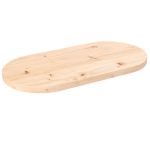 Blat de masă, 70x35x2,5 cm, lemn masiv de pin, oval GartenMobel Dekor