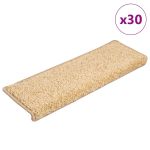 Covorașe scară 30 buc 65x21x4 cm maro GartenMobel Dekor