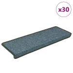 Covorașe scară 30 buc 65x21x4 cm verde GartenMobel Dekor