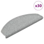 Covorașe scară 30 buc gri deschis 65x24x4 cm GartenMobel Dekor