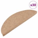 Covorașe scară autoadezive 30 buc Bej 56x17x3 cm GartenMobel Dekor