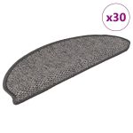 Covorașe scară autoadezive aspect sisal 30 buc. maro bej GartenMobel Dekor