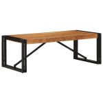 Masuta de cafea 100x50x35 cm din lemn masiv de salcam GartenMobel Dekor