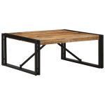 Masuta de cafea 80x80x35 cm lemn masiv de mango GartenMobel Dekor
