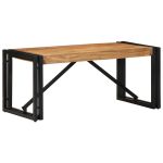 Masuta de cafea 80x40x35 cm din lemn masiv de salcam GartenMobel Dekor