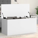 Cutie de depozitare, alb, 100x42x46 cm, lemn prelucrat GartenMobel Dekor