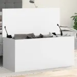 Cutie de depozitare, alb, 100x42x46 cm, lemn prelucrat GartenMobel Dekor