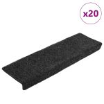 Covorașe scară autoadezive 20 buc Gri 65x21x4 cm GartenMobel Dekor