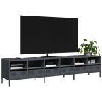 Dulap TV, antracit, 202x39x43,5 cm, oțel laminat la rece GartenMobel Dekor