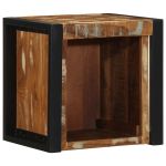 Noptiera multicolor 40x35x40 cm lemn masiv recuperat GartenMobel Dekor