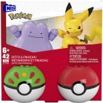 POKEMON MEGA SET DOUA BILE DITTO SI PIKACHU 42 PIESE SuperHeroes ToysZone