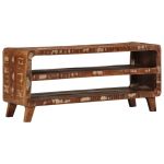 Dulap TV 105x46x32 cm lemn masiv recuperat GartenMobel Dekor