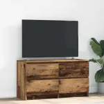 Comodă TV, lemn vechi, 100x35x54 cm, lemn prelucrat GartenMobel Dekor