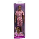 BARBIE PAPUSA BAIAT FASHIONISTAS IN SALOPETA STIL HAWAIAN SI SANDALE VERZI SuperHeroes ToysZone