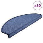 Covorașe scară 30 buc Albastru 65x24x4 cm GartenMobel Dekor