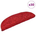 Covorașe scară 30 buc roșu 65x21x4 cm GartenMobel Dekor