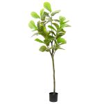 Ficus artificial 48 de frunze 165 cm verde GartenMobel Dekor
