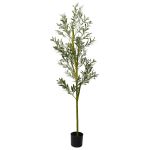 Măslin artificial 800 de frunze 200 cm verde GartenMobel Dekor