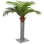 Palmier artificial 6 frunze 100 cm verde GartenMobel Dekor