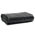 Prelată, negru, 1x2,5 m, 650 g/m² GartenMobel Dekor