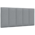 Pernă tăblie de pat, gri deschis, 100 cm, material textil GartenMobel Dekor