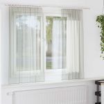 Perdele Voile cu Bucle 2 buc Gri deschis 140x175 cm GartenMobel Dekor