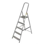 Scara otel, 4 trepte, platforma, max 125 kg, 1.73 m, Drabest GartenVIP DiyLine