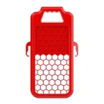 Gratar plastic, Beorol, 15x32 cm, Rosu GartenVIP DiyLine