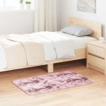 Covor Shaggy Roz praf 60x100 cm poliester GartenMobel Dekor