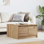 Masuta de cafea cu sertare Artisan Stejar 70,5x70x40 cm GartenMobel Dekor