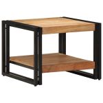 Masuta de cafea 50x50x38 cm din lemn masiv de salcam GartenMobel Dekor