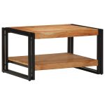 Masuta de cafea 70x50x38 cm din lemn masiv de salcam GartenMobel Dekor