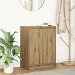 Bufetă Stejar Artisan 57x34x76 cm Lemn prelucrat GartenMobel Dekor