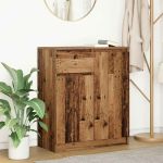 Bufetă cu sertar Lemn vechi 71x35x84 cm Lemn prelucrat GartenMobel Dekor