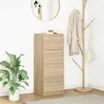 Bufetă Stejar Sonoma 37,5x35x99 cm Lemn prelucrat GartenMobel Dekor