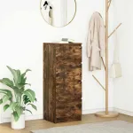 Bufetă Stejar afumat 37,5x35x99 cm Lemn prelucrat GartenMobel Dekor