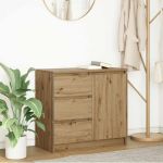 Bufetă cu sertar Artisan Stejar 71x35x65 cm lemn prelucrat GartenMobel Dekor