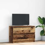 Dulap TV Lemn vechi 80x35x54 cm Lemn prelucrat GartenMobel Dekor