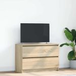Dulap TV Stejar Sonoma 80x35x54 cm Lemn prelucrat GartenMobel Dekor