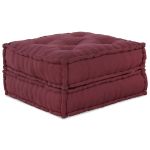 Puf modular Maroon 70x70x36 țesătură GartenMobel Dekor